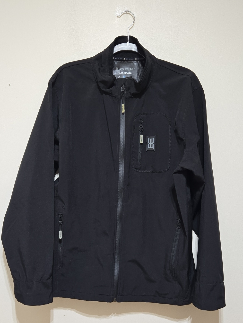 BEX Men's Black Softshell Jacket - Performance Outerwear